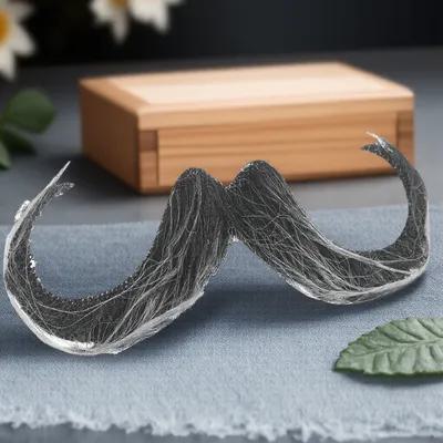 Cosplay Material For Prop - Realistyczna, sztuczna broda i wąsy, idealne