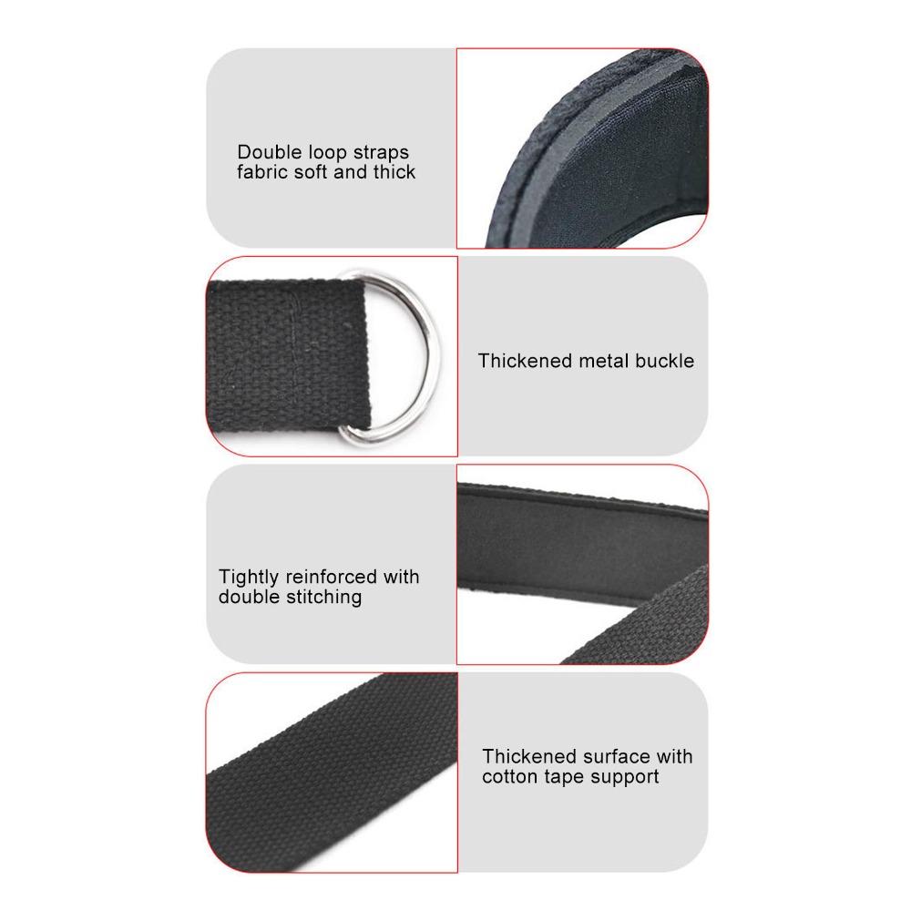 D Ring Strap - 2 sztuki praktycznych, antypoślizgowych pasków do